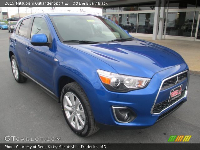 2015 Mitsubishi Outlander Sport ES in Octane Blue