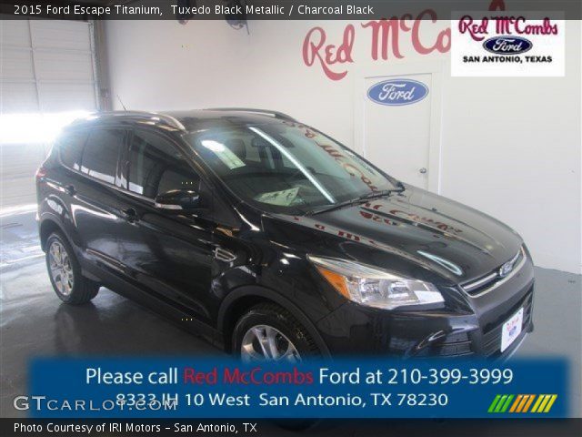 2015 Ford Escape Titanium in Tuxedo Black Metallic