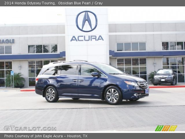 2014 Honda Odyssey Touring in Obsidian Blue Pearl