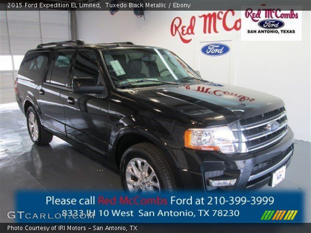 2015 Ford Expedition EL Limited in Tuxedo Black Metallic