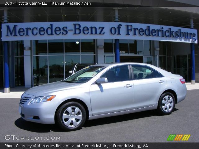 2007 Toyota Camry LE in Titanium Metallic