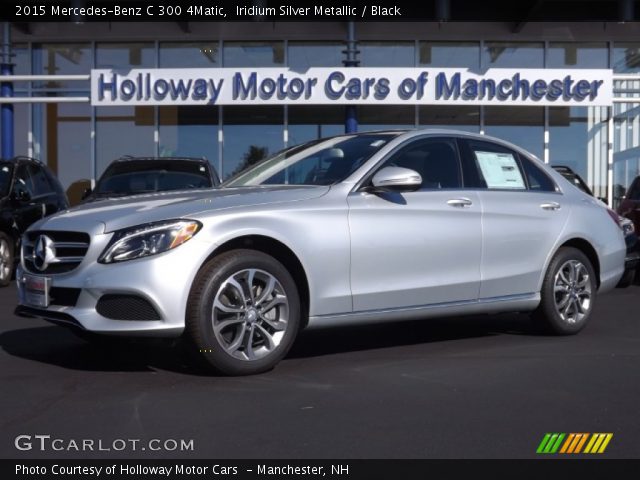 2015 Mercedes-Benz C 300 4Matic in Iridium Silver Metallic