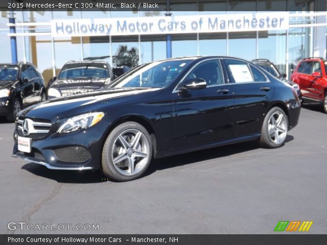 2015 Mercedes-Benz C 300 4Matic in Black