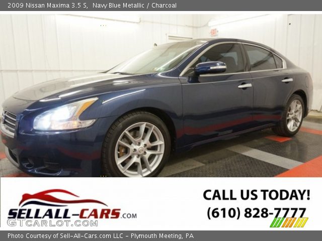 2009 Nissan Maxima 3.5 S in Navy Blue Metallic