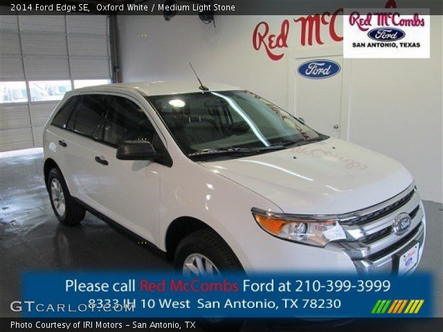 2014 Ford Edge SE in Oxford White