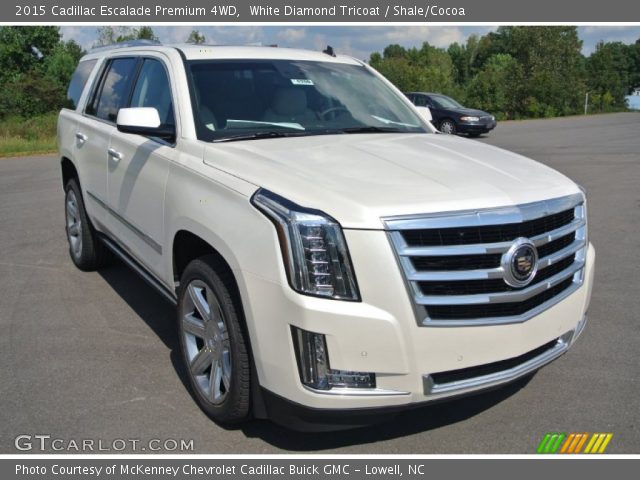 2015 Cadillac Escalade Premium 4WD in White Diamond Tricoat