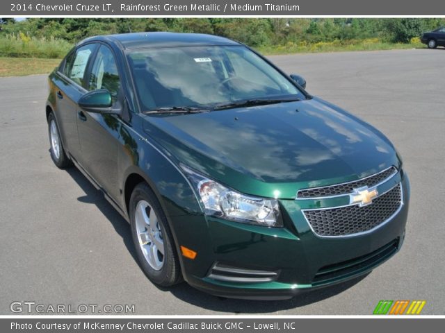 2014 Chevrolet Cruze LT in Rainforest Green Metallic