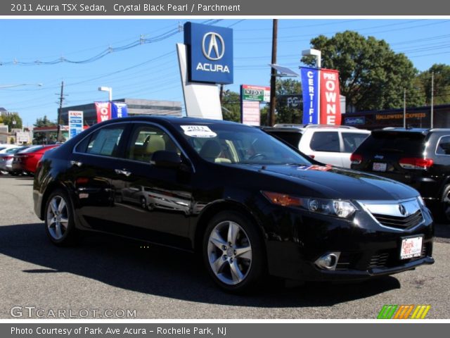 2011 Acura TSX Sedan in Crystal Black Pearl