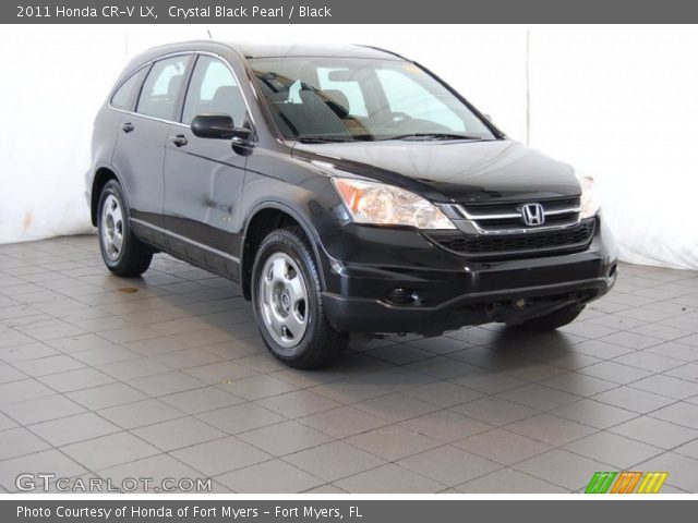2011 Honda CR-V LX in Crystal Black Pearl