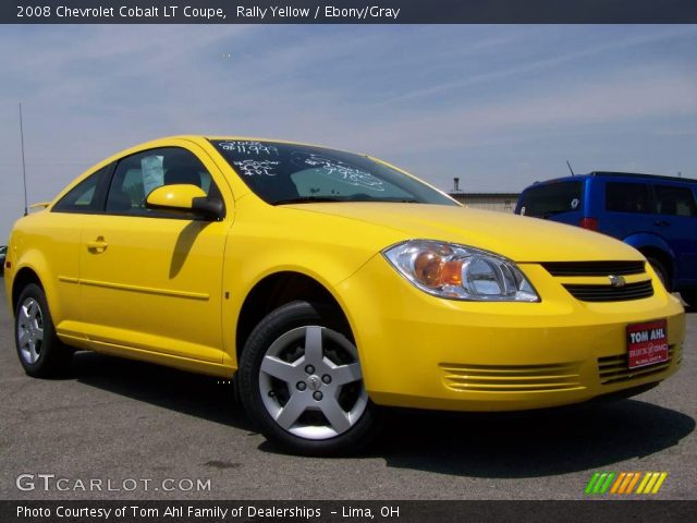 2008 Chevrolet Cobalt LT Coupe in Rally Yellow