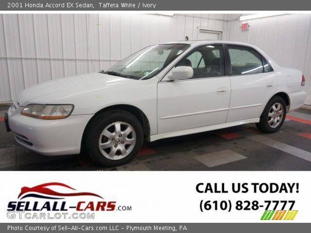 2001 Honda Accord EX Sedan in Taffeta White