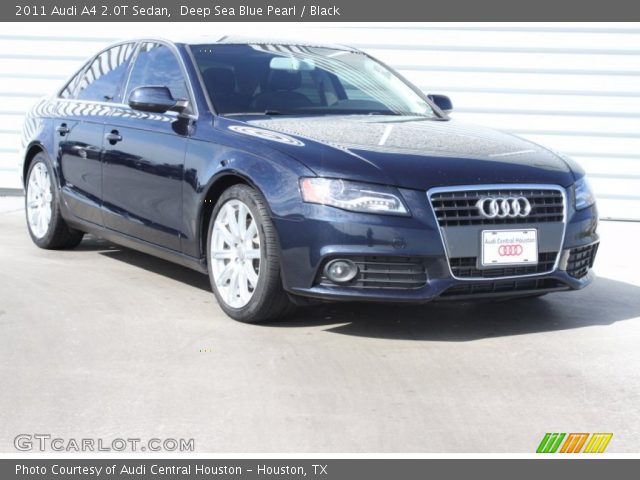 2011 Audi A4 2.0T Sedan in Deep Sea Blue Pearl