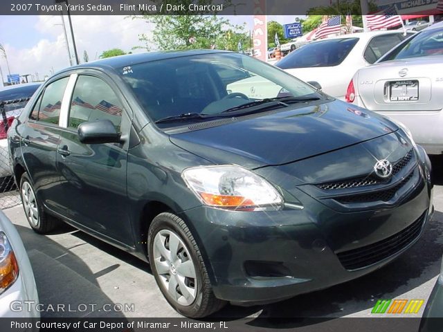 2007 Toyota Yaris Sedan in Flint Mica