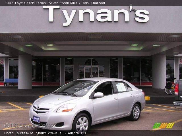 2007 Toyota Yaris Sedan in Silver Streak Mica