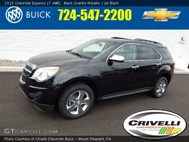 2015 Chevrolet Equinox LT AWD in Black Granite Metallic