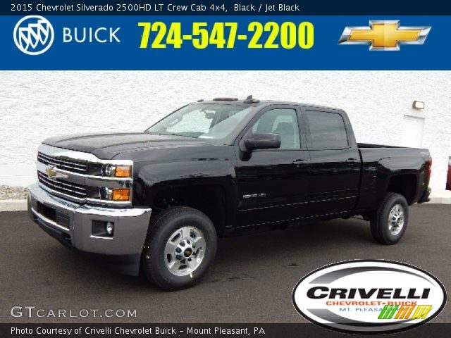 2015 Chevrolet Silverado 2500HD LT Crew Cab 4x4 in Black