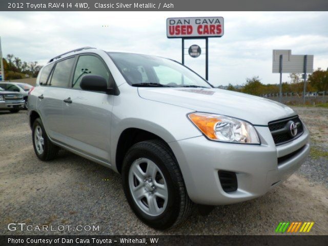 2012 Toyota RAV4 I4 4WD in Classic Silver Metallic