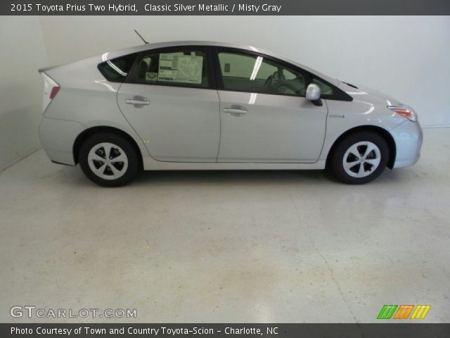 2015 Toyota Prius Two Hybrid in Classic Silver Metallic