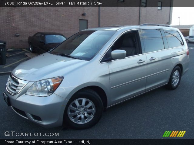 2008 Honda Odyssey EX-L in Silver Pearl Metallic
