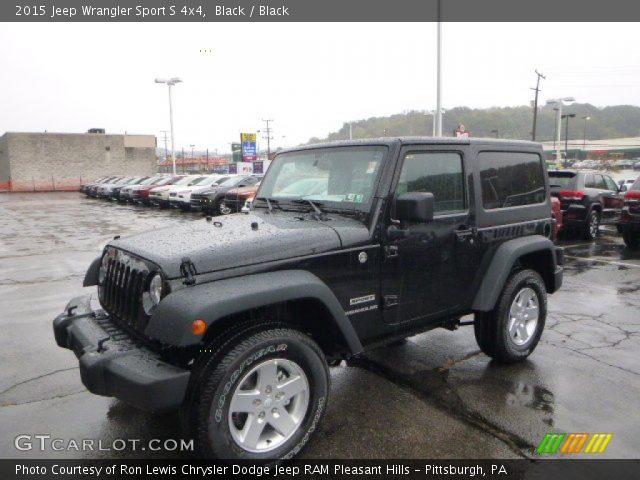 2015 Jeep Wrangler Sport S 4x4 in Black