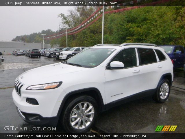 2015 Jeep Cherokee Limited 4x4 in Bright White