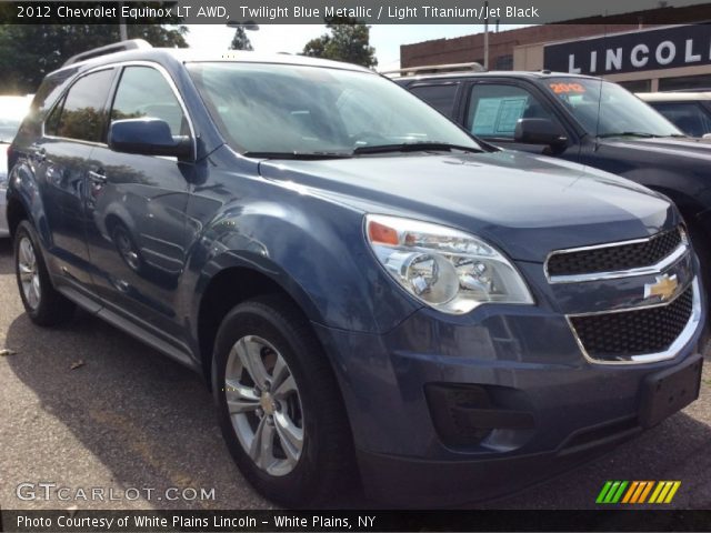 2012 Chevrolet Equinox LT AWD in Twilight Blue Metallic