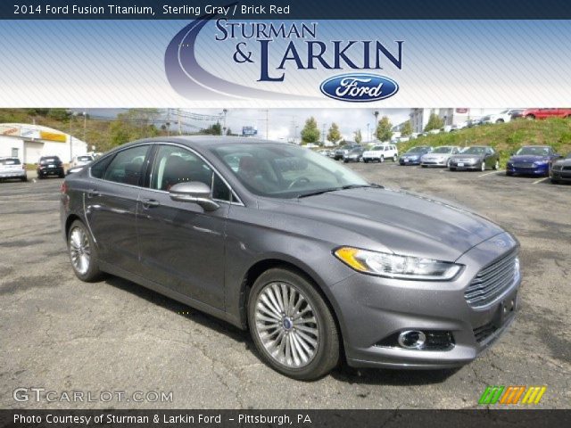 2014 Ford Fusion Titanium in Sterling Gray