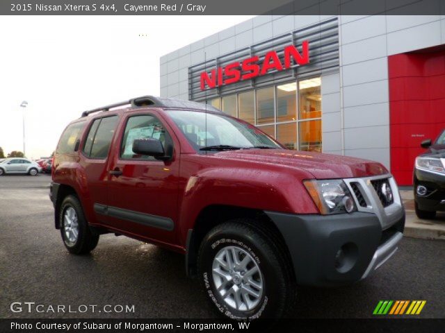 2015 Nissan Xterra S 4x4 in Cayenne Red