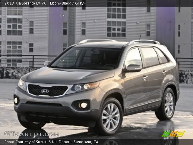 2013 Kia Sorento LX V6 in Ebony Black