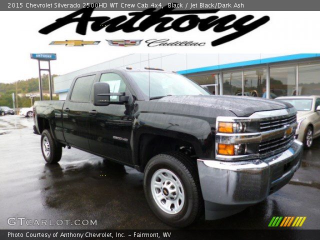 2015 Chevrolet Silverado 2500HD WT Crew Cab 4x4 in Black