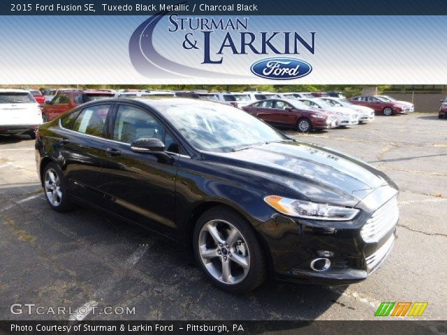2015 Ford Fusion SE in Tuxedo Black Metallic