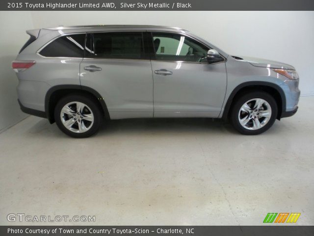2015 Toyota Highlander Limited AWD in Silver Sky Metallic