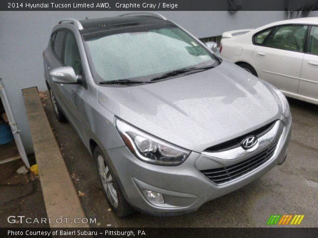 2014 Hyundai Tucson Limited AWD in Graphite Gray