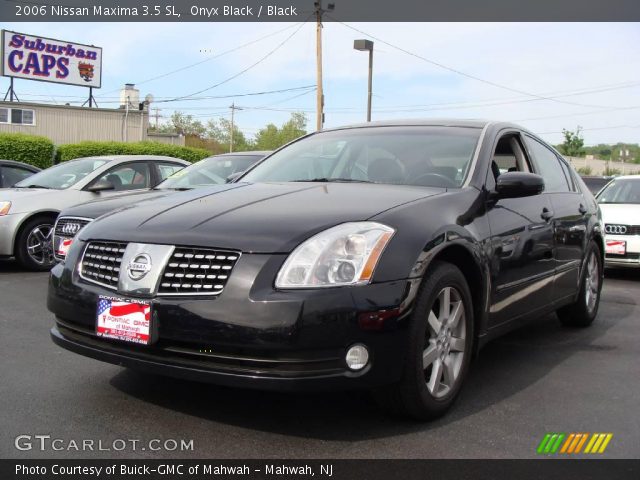 2006 Nissan maxima sl black #5