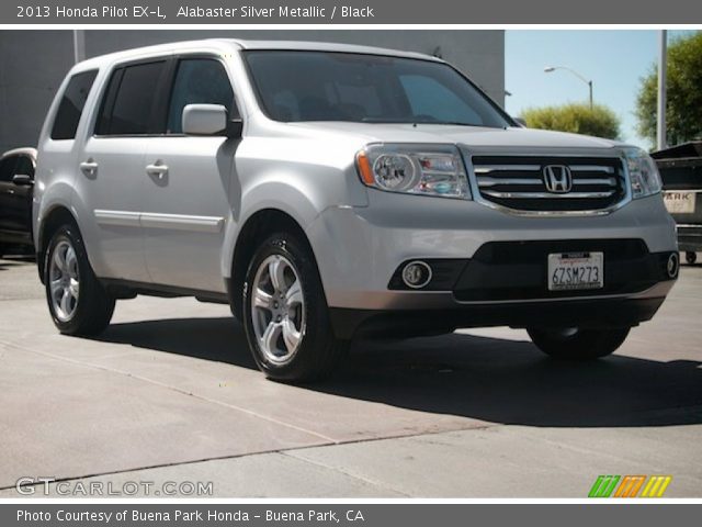 2013 Honda Pilot EX-L in Alabaster Silver Metallic