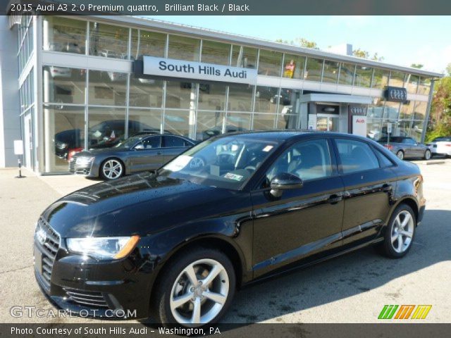 2015 Audi A3 2.0 Premium quattro in Brilliant Black