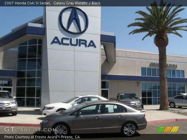 2007 Honda Civic Si Sedan in Galaxy Gray Metallic
