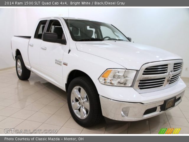 2014 Ram 1500 SLT Quad Cab 4x4 in Bright White