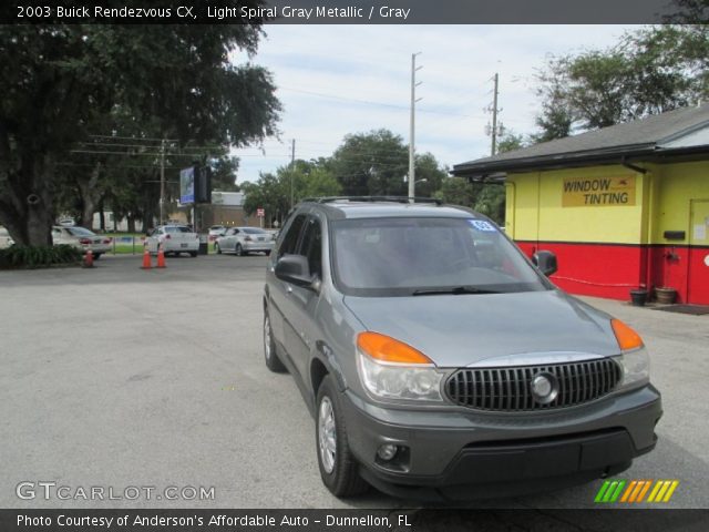 2003 Buick Rendezvous CX in Light Spiral Gray Metallic