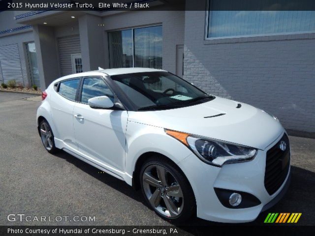 2015 Hyundai Veloster Turbo in Elite White