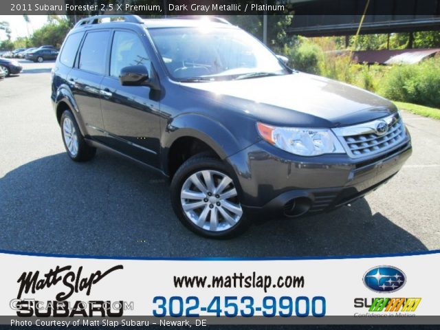 2011 Subaru Forester 2.5 X Premium in Dark Gray Metallic