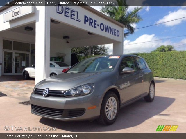 2012 Volkswagen Golf 2 Door in United Gray Metallic