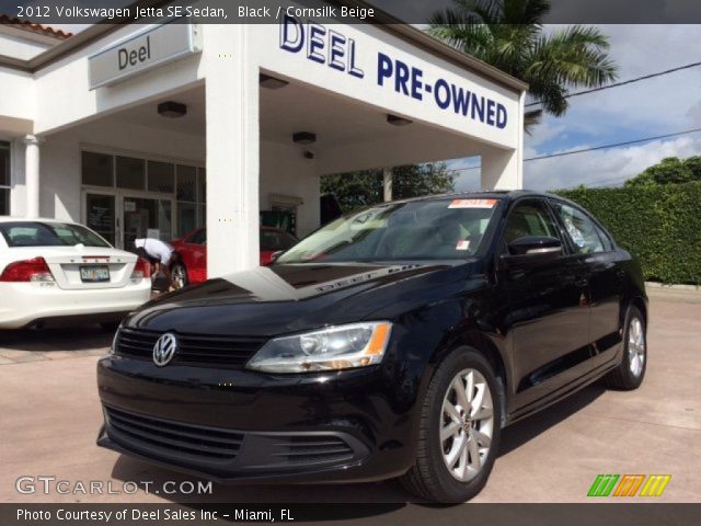 2012 Volkswagen Jetta SE Sedan in Black