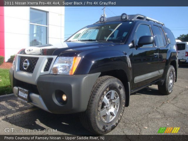2011 Nissan Xterra Pro-4X 4x4 in Super Black