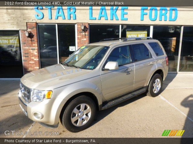 2012 Ford Escape Limited 4WD in Gold Leaf Metallic