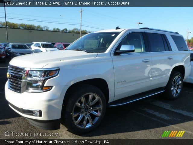 2015 Chevrolet Tahoe LTZ 4WD in White Diamond Tricoat