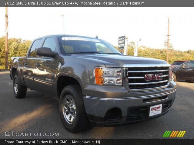 2012 GMC Sierra 1500 SL Crew Cab 4x4 in Mocha Steel Metallic