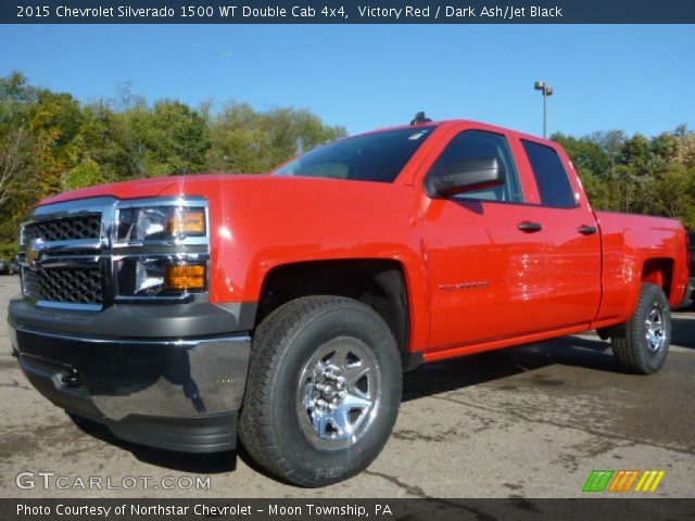 2015 Chevrolet Silverado 1500 WT Double Cab 4x4 in Victory Red