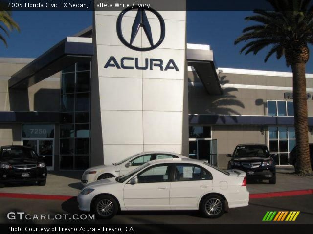 2005 Honda Civic EX Sedan in Taffeta White
