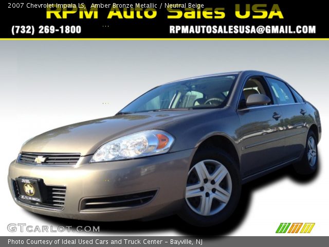 2007 Chevrolet Impala LS in Amber Bronze Metallic